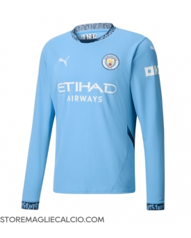Manchester City Maglia Gara Casa Repliche 2024-25 Maniche Lunghe